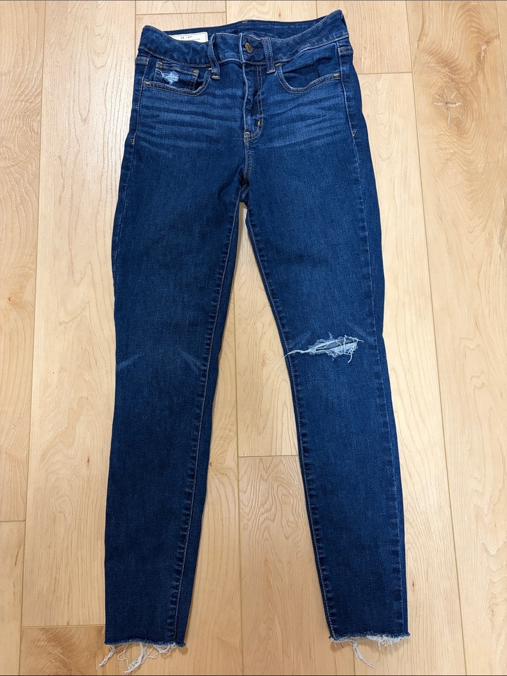 Gap Mid Rise Universal Jegging, Dark Indigo, sz 28/6R